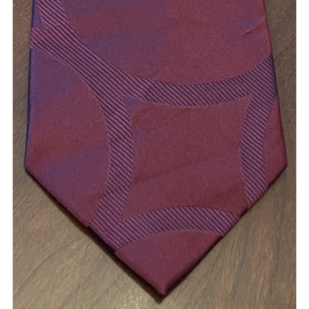 Bcbg Attitude Burgundy Hand Made 100% Imported Silk Made In China